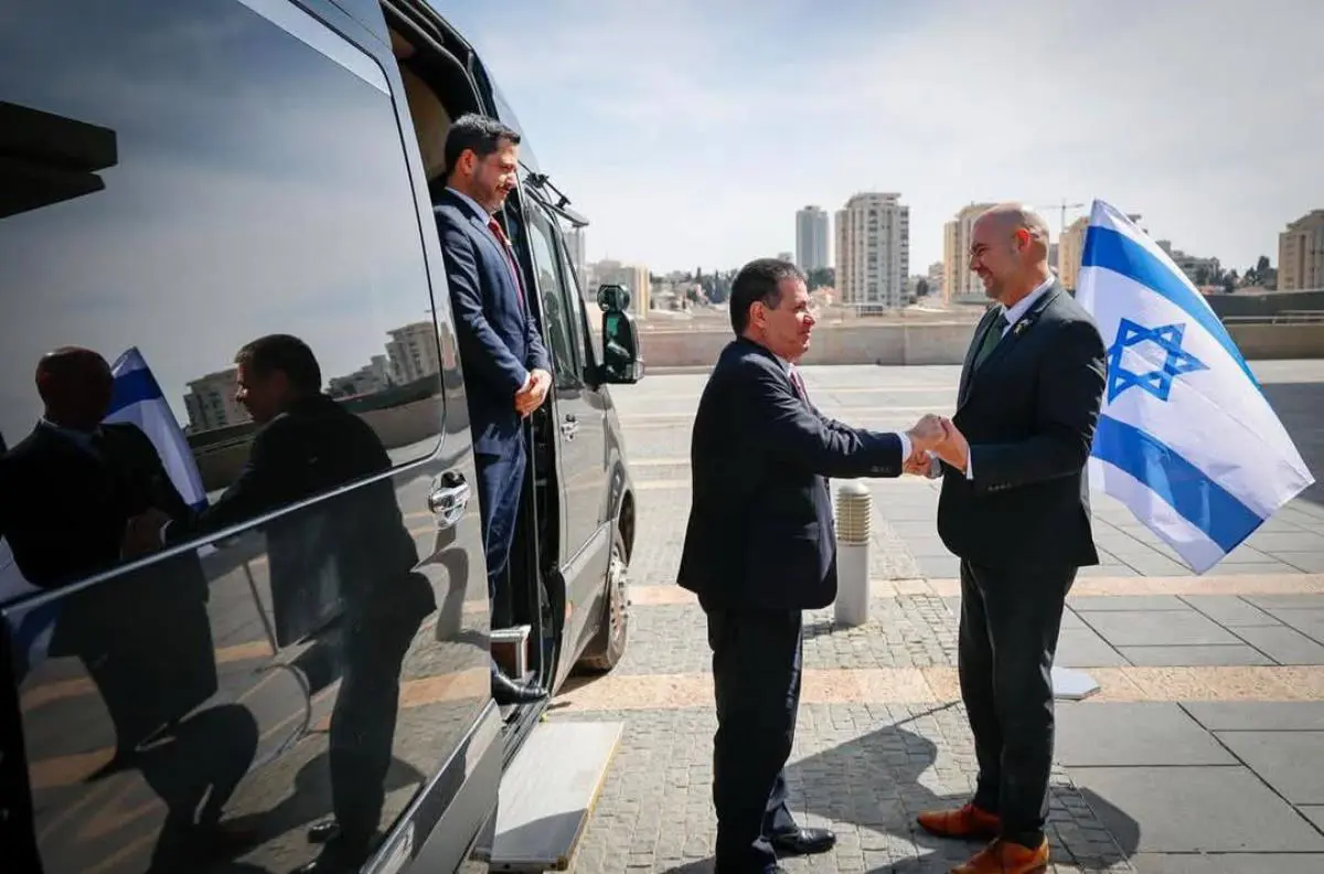 Llegada de Horacio Cartes a Israel. Foto: Gentileza.