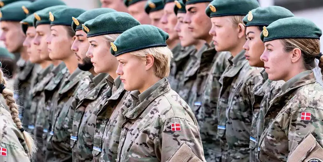 Mujeres soldado en Dinamarca.Imagen: Henning Bagger/Ritzau Scanpix/picture alliance/DW